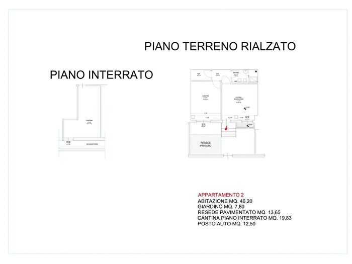 Appartamento trilocale in vendita in Prato
