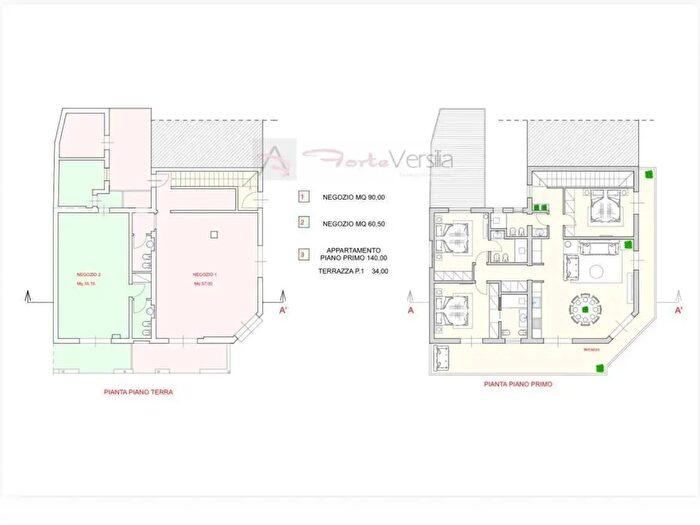 Appartamento quadrilocale in vendita in Via Mazzini, Forte Dei Marmi