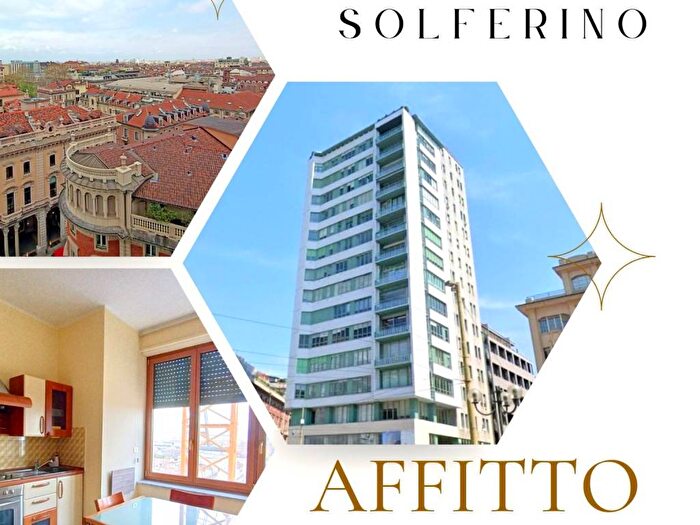 Appartamento bilocale in affitto in Galleria Enzo Tortora, Piazza Solferino, Torino