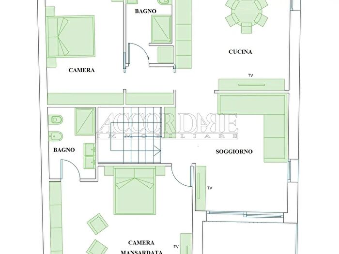 Appartamento trilocale in vendita in Veggiano