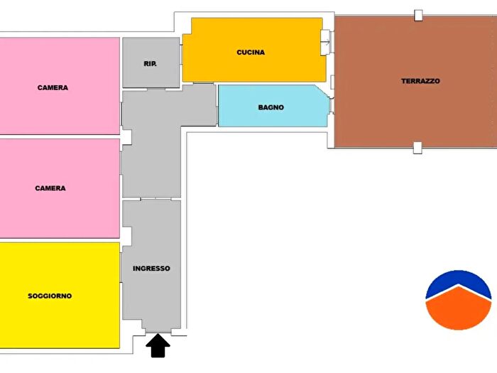 Appartamento trilocale in vendita in Via Pietro Mengoli, Roma