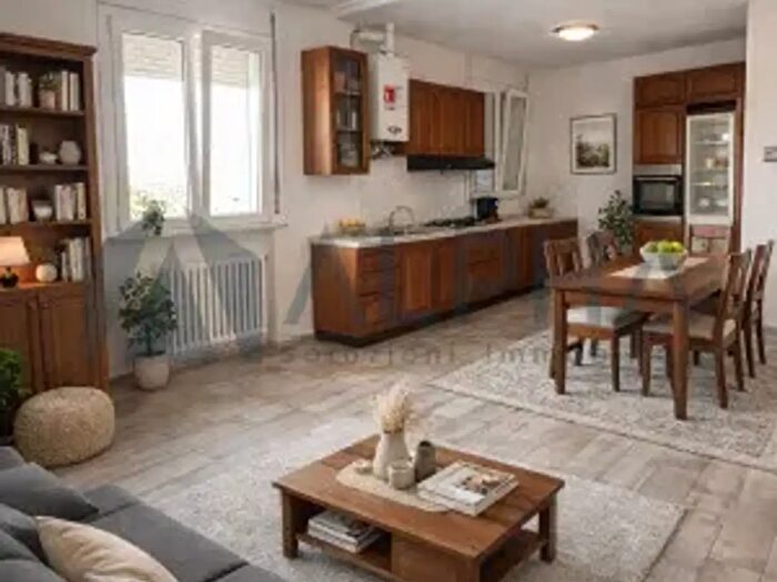 Appartamento trilocale in vendita in Via Cesare Battisti, Bagnacavallo