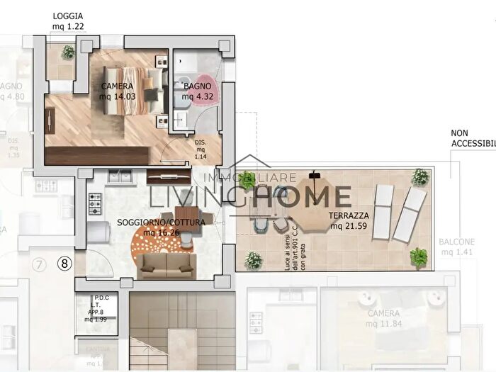 Appartamento trilocale in vendita in Via Alfredo Panzini, BellariaIgea Marina