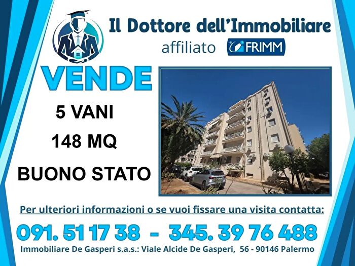 Appartamento con 5 locali in vendita in Via Tevere, Palermo