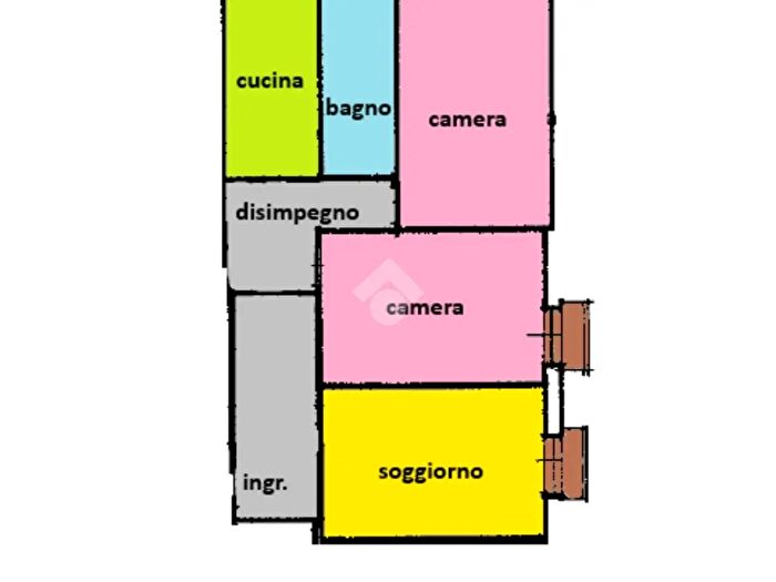 Appartamento trilocale in vendita in Via Enrico Fermi, Roma