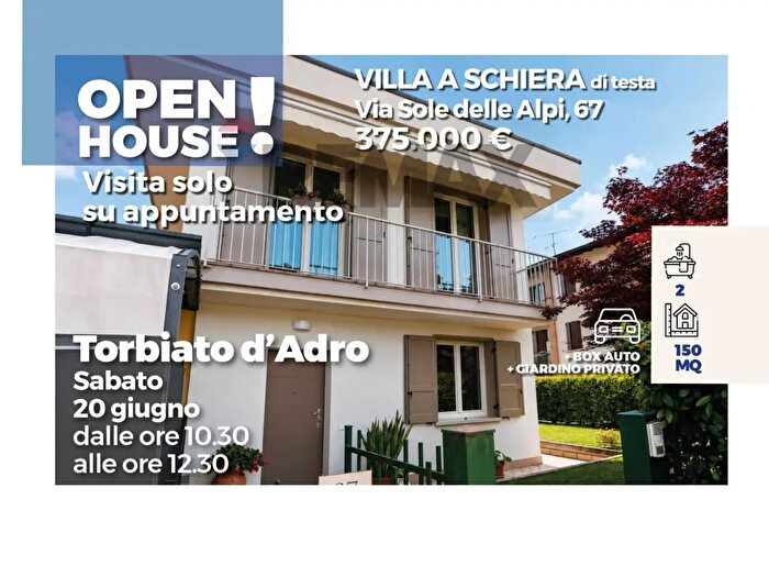 Casa quadrilocale in vendita in Via Sole delle Alpi, Adro