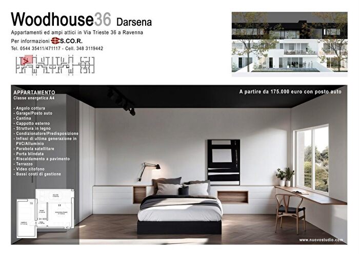 Appartamento monolocale in vendita in Via Trieste, Ravenna