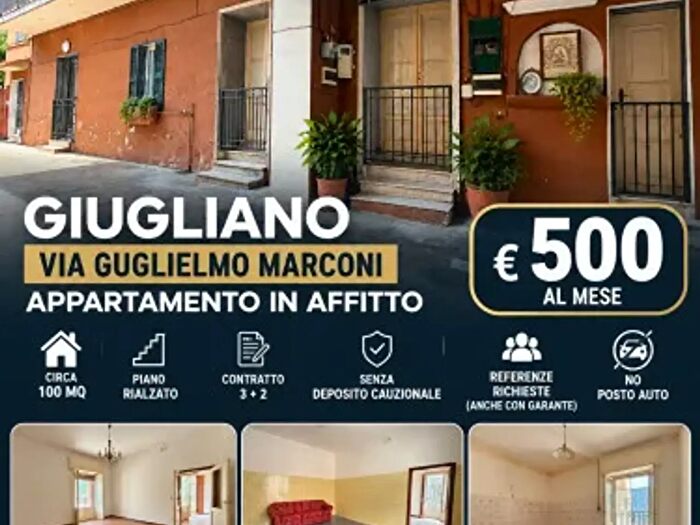 Appartamento trilocale in affitto in Via Guglielmo Marconi, Giugliano In Campania