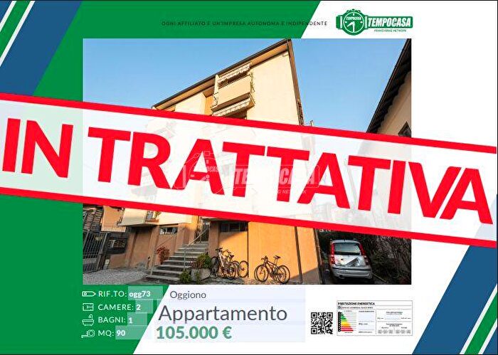 Appartamento trilocale in vendita in Oggiono