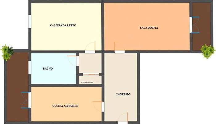 Appartamento bilocale in affitto in Via Giuseppe Di Vittorio, Centro, San Donato Milanese