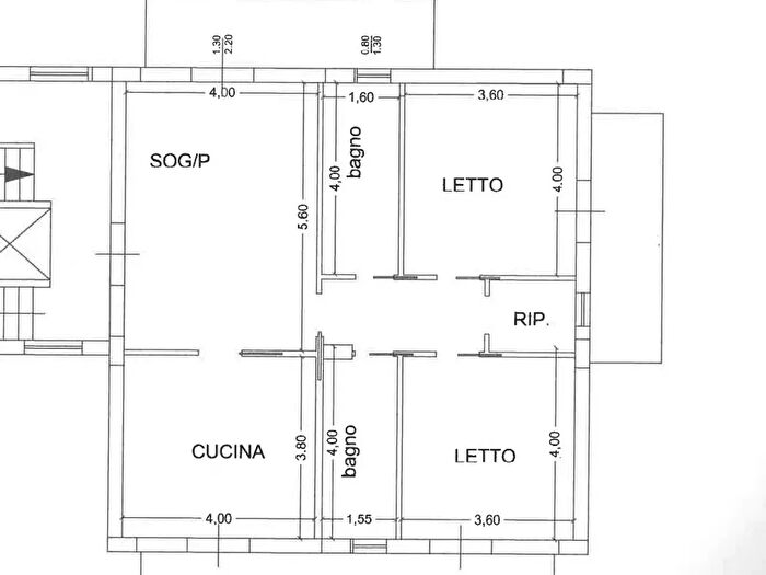 Appartamento trilocale in vendita in Via Onorevole Filippo Turati Snc, Poggiomarino