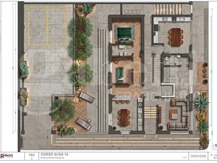 Appartamento trilocale in vendita in Corso Susa, Rivoli