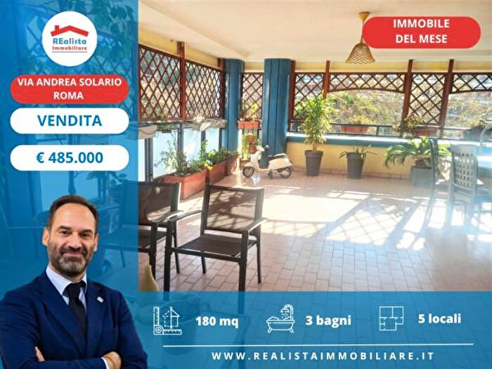 Appartamento con 5 locali in vendita in Via Andrea Solario, Roma