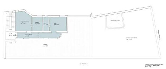 Appartamento monolocale in vendita in Via Maggiore Francesco Perni, Palermo