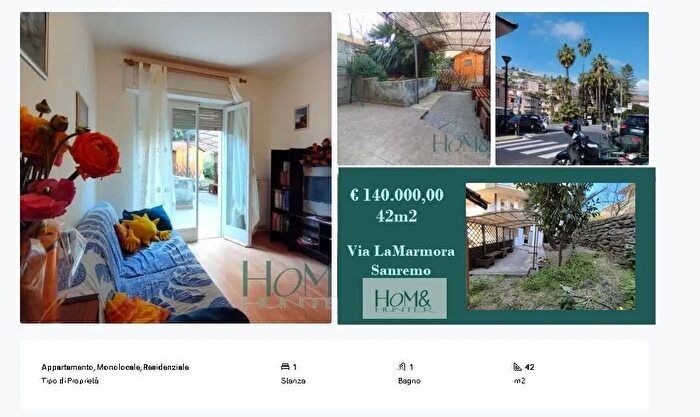 Appartamento monolocale in vendita in Via Lamarmora, Sanremo