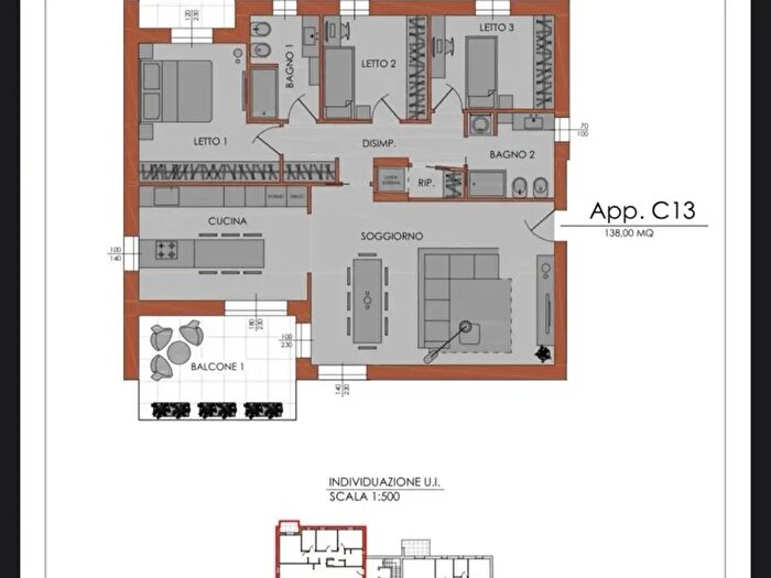 Appartamento con 5 locali in vendita in Piacenza