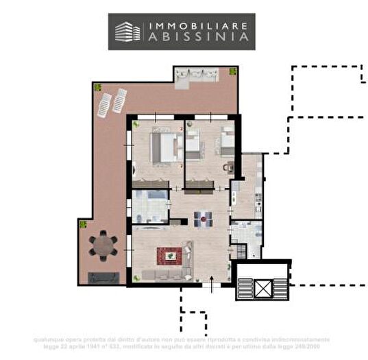 Appartamento quadrilocale in vendita in Viale Maria Ceccarini, Riccione