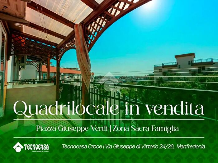 Appartamento quadrilocale in vendita in Piazza Giuseppe Verdi, Manfredonia