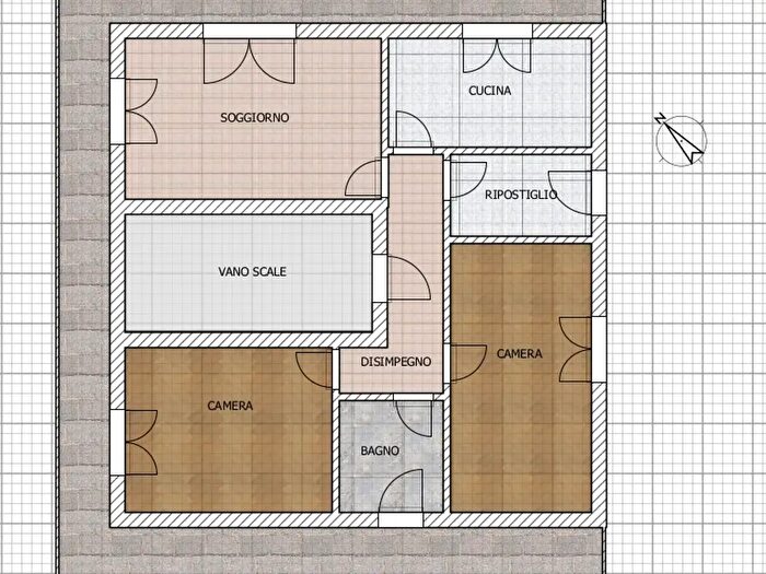 Appartamento quadrilocale in affitto in Via Dogana, Luni
