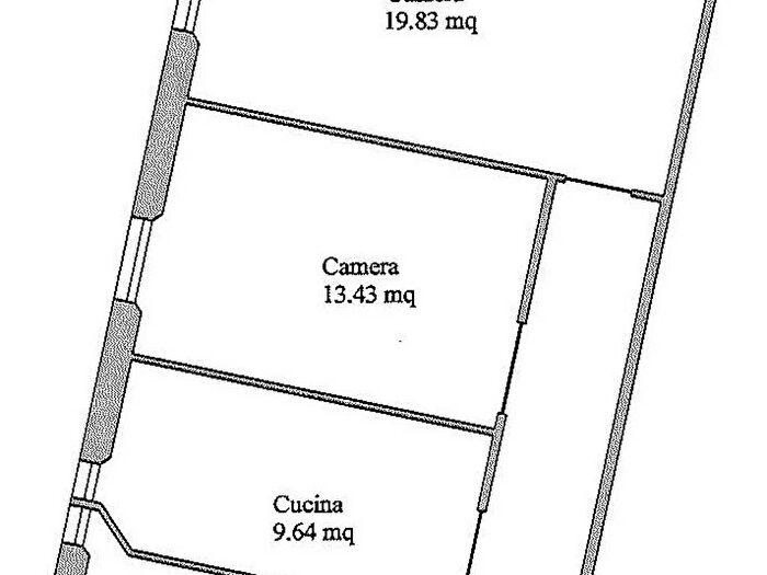 Appartamento bilocale in affitto in Via Ovidio, Prati, Roma