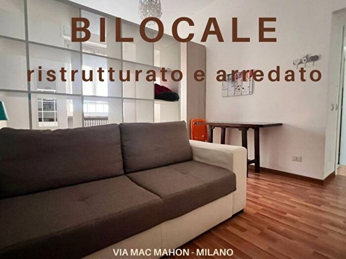 Appartamento bilocale in affitto in Via Mac Mahon, Cenisio, Milano