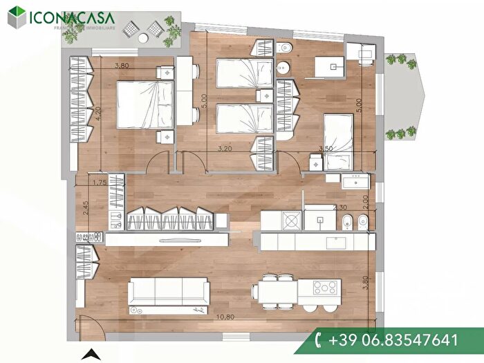 Appartamento con 5 locali in vendita in Via Trieste, Ciampino