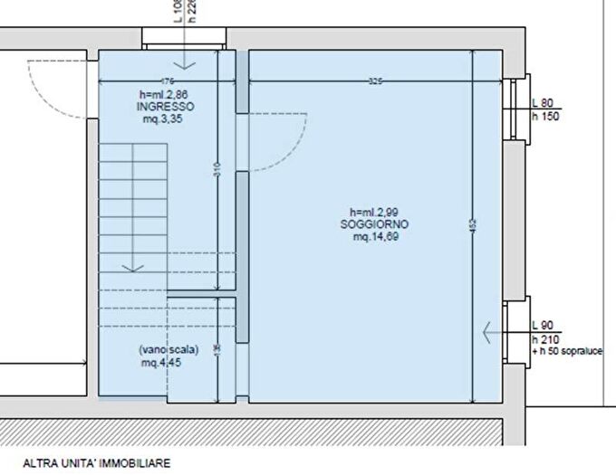 Appartamento trilocale in affitto in San Biagio, Argenta