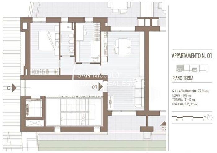 Appartamento trilocale in vendita in Firenze