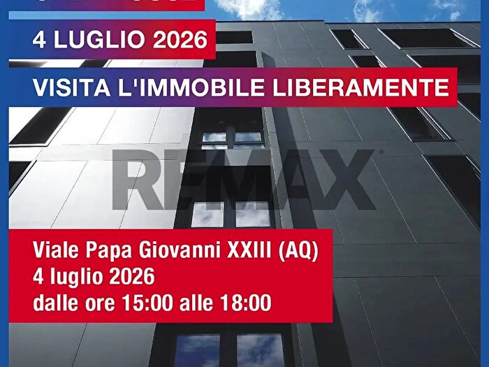 Appartamento monolocale in vendita in Viale Papa Giovanni XXIII Snc, L'Aquila
