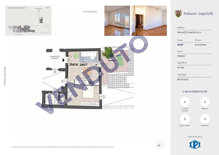 Appartamento bilocale in vendita in Strada Maggiore, Bologna