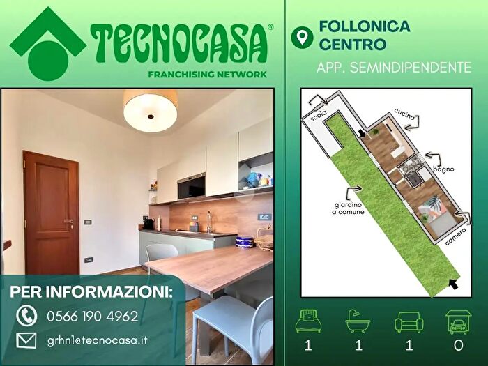 Appartamento bilocale in vendita in Via Camillo Benso Cavour, Follonica