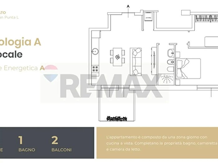 Appartamento trilocale in vendita in Via Robert Schuman, Bari