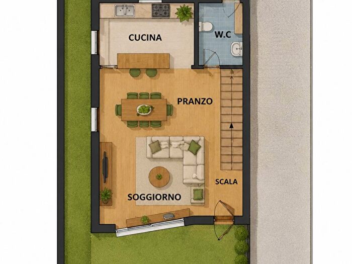 Casa quadrilocale in affitto in Via Roma, Centro, Mogliano Veneto