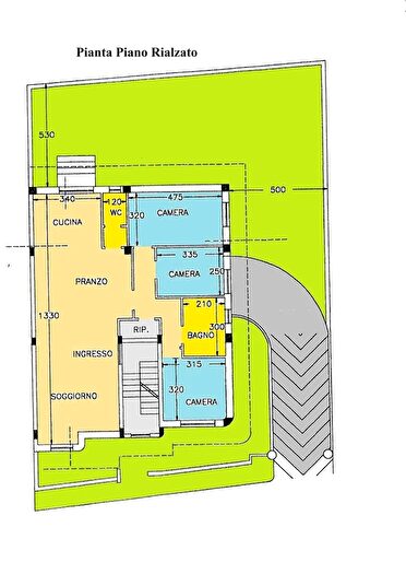 Casa trilocale in vendita in Via Galvani Snc, Manduria