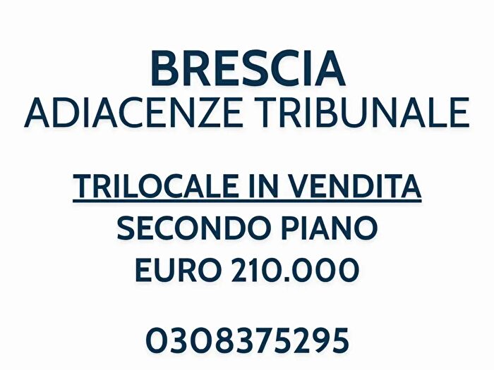 Appartamento trilocale in vendita in Brescia