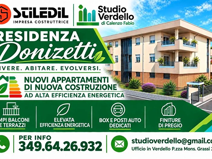 Appartamento trilocale in vendita in Via Donizetti, Verdellino
