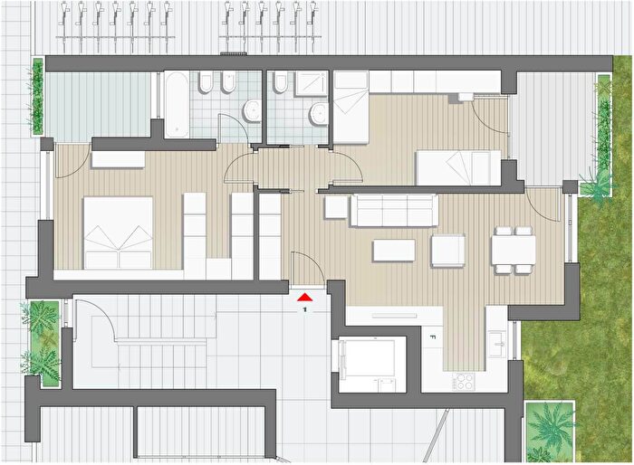 Appartamento trilocale in vendita in Via Puccini, Bolzano