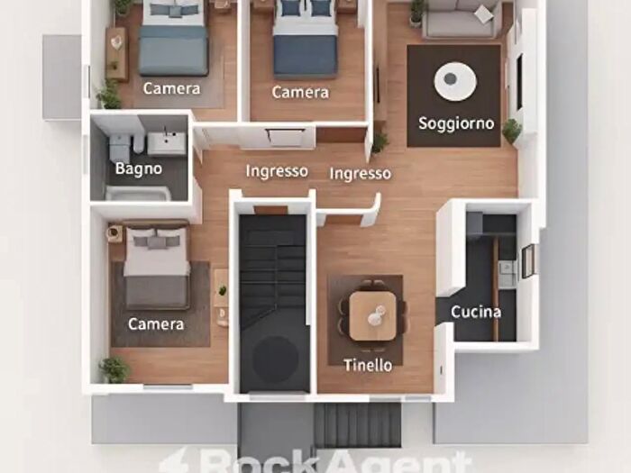 Appartamento con 5 locali in vendita in Via Archimede, SantEgidio Alla Vibrata