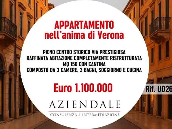 Appartamento con 5 locali in vendita in Via Giuseppe Mazzini, Verona