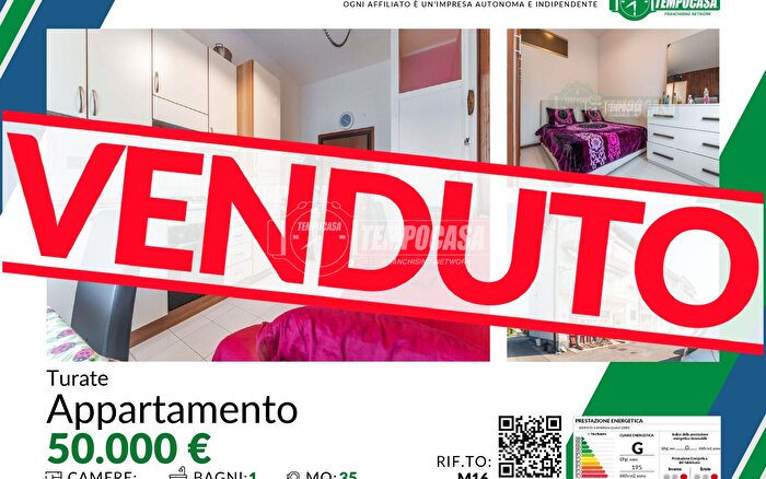 Appartamento monolocale in vendita in Via Carducci, Turate