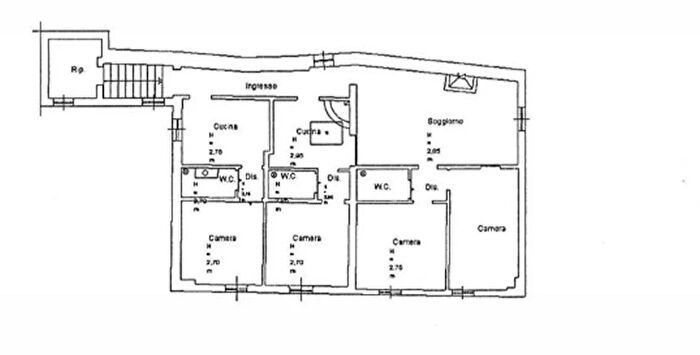Appartamento con 7 locali in vendita in Siena