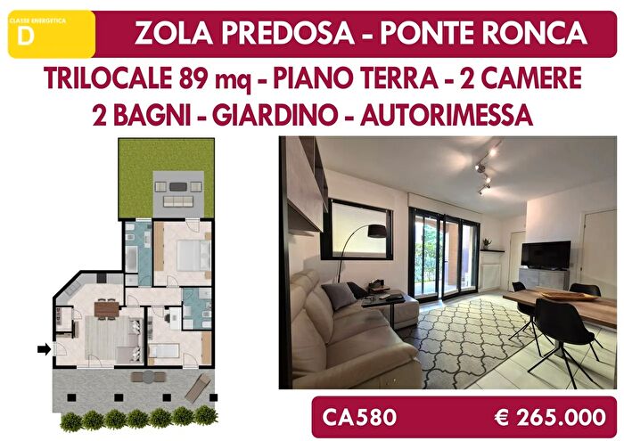 Appartamento trilocale in vendita in Viale Bortolotti, Zola Predosa