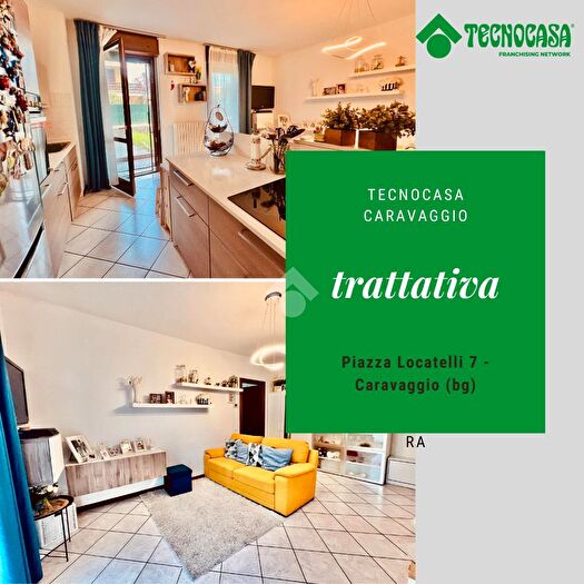 Appartamento trilocale in vendita in Via Gioacchino Rossini, Caravaggio