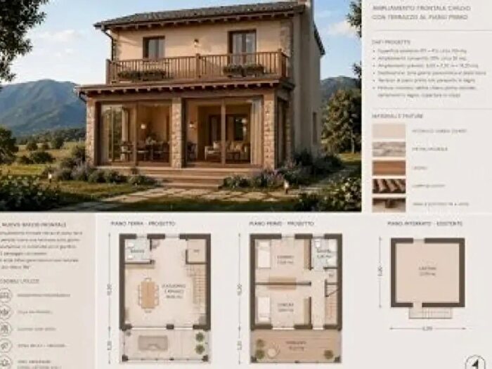 Casa quadrilocale in vendita in Via degli Alteni, Martiniana Po