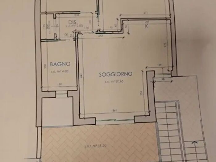 Appartamento trilocale in vendita in Via su Furraghe, Olmedo