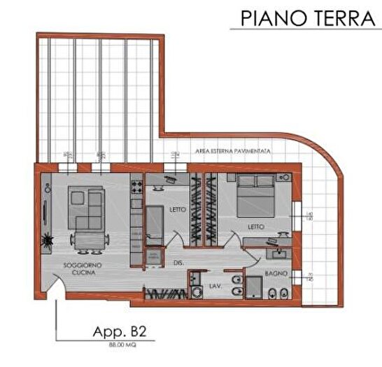 Appartamento trilocale in vendita in Piacenza