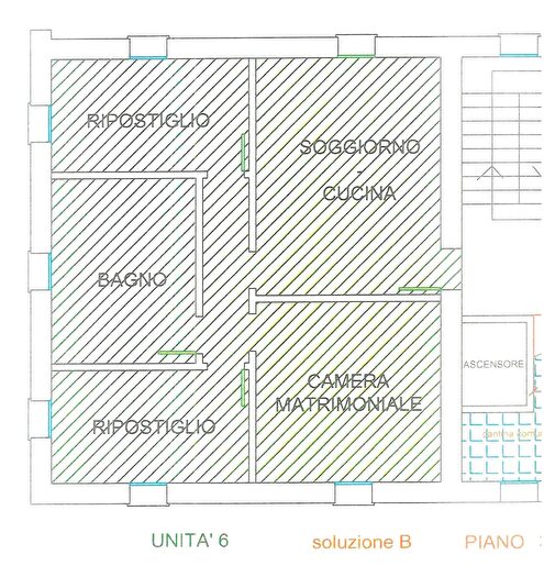 Appartamento quadrilocale in vendita in Via Alcide De Gasperi, Scandiano