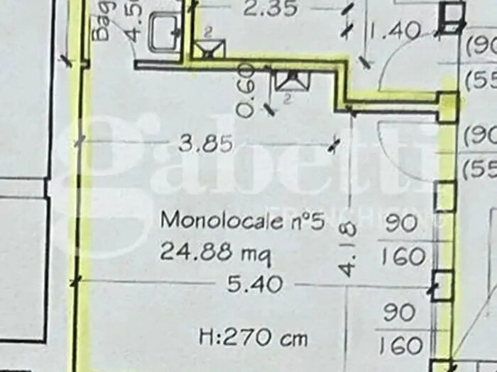 Appartamento monolocale in affitto in Via Galeotti, Bologna