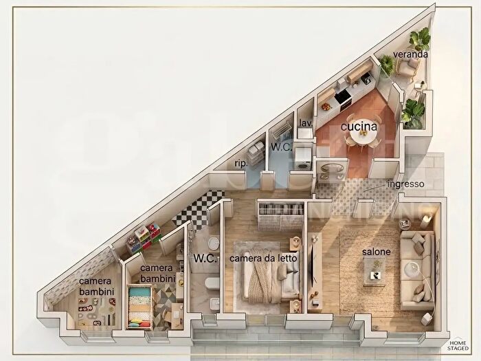 Appartamento con 5 locali in vendita in Via Torino, Barletta