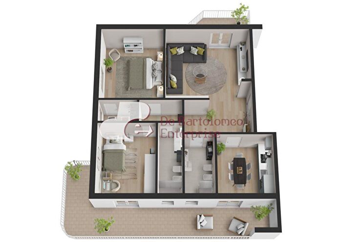 Appartamento trilocale in vendita in Via Armando Diaz, Bitritto